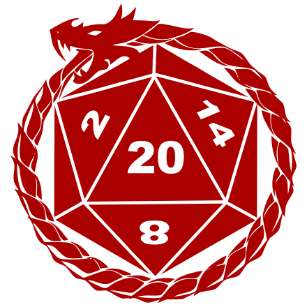 PerilDice OuroborosD20 Logo